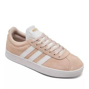 NWT Adidas Adidas VL Court 2.0 Women's Shoes - Light Pink - H06114